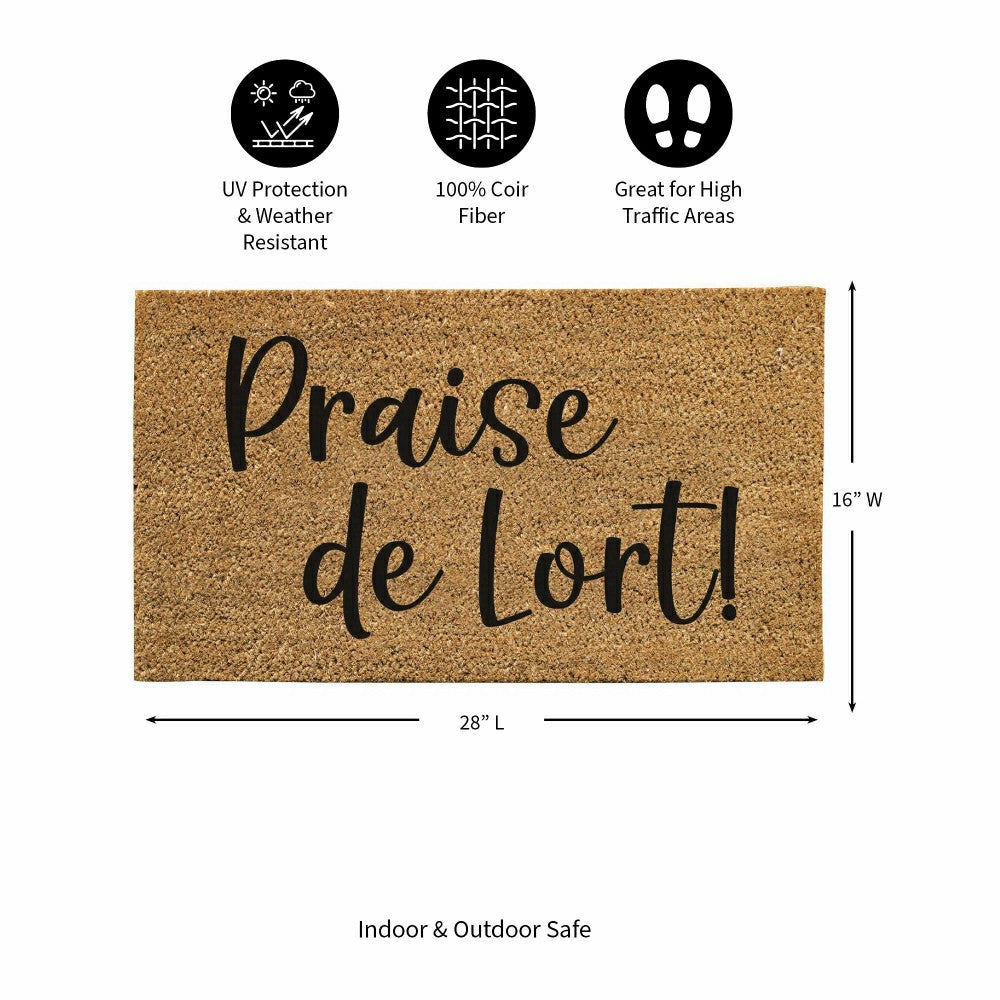 Plow & Hearth Praise de Lort Coir Mat