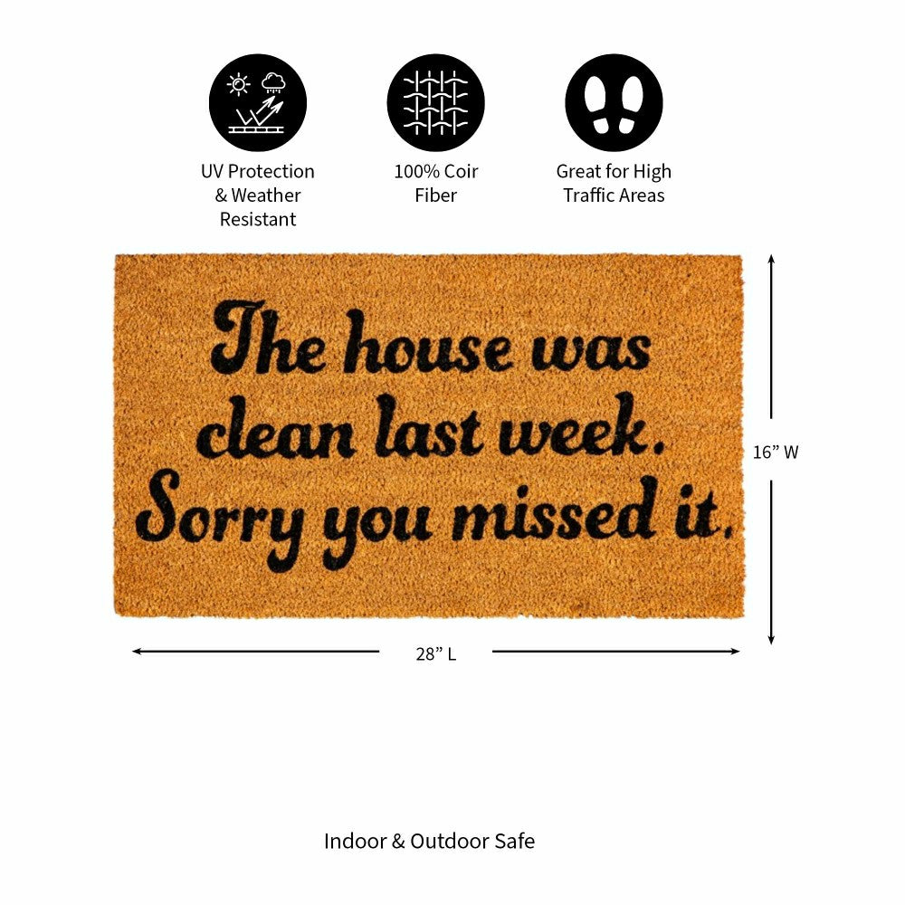 Plow & Hearth The house was clean Coir Mat