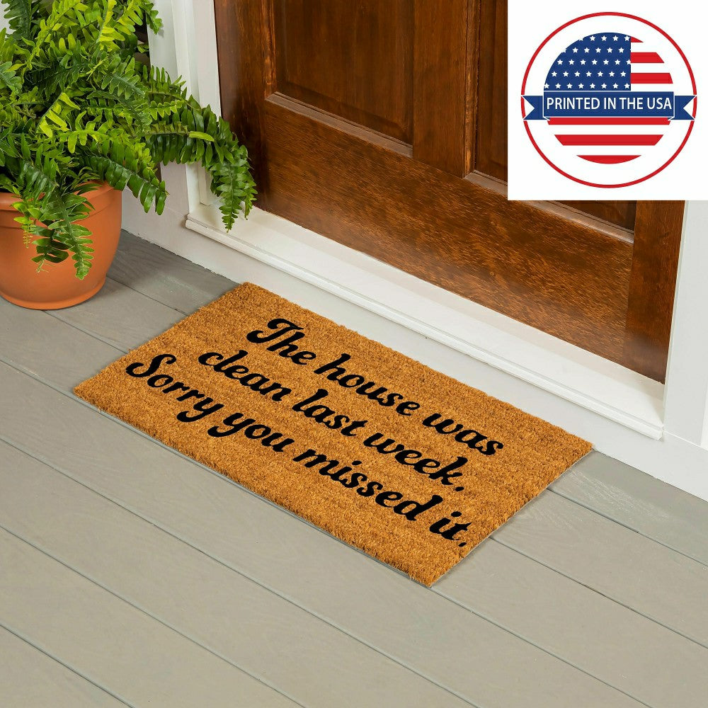Plow & Hearth The house was clean Coir Mat