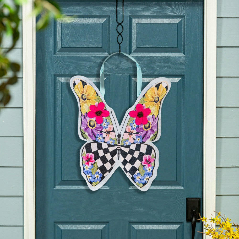 Plow & Hearth Mack Childs Butterfly Door Decor