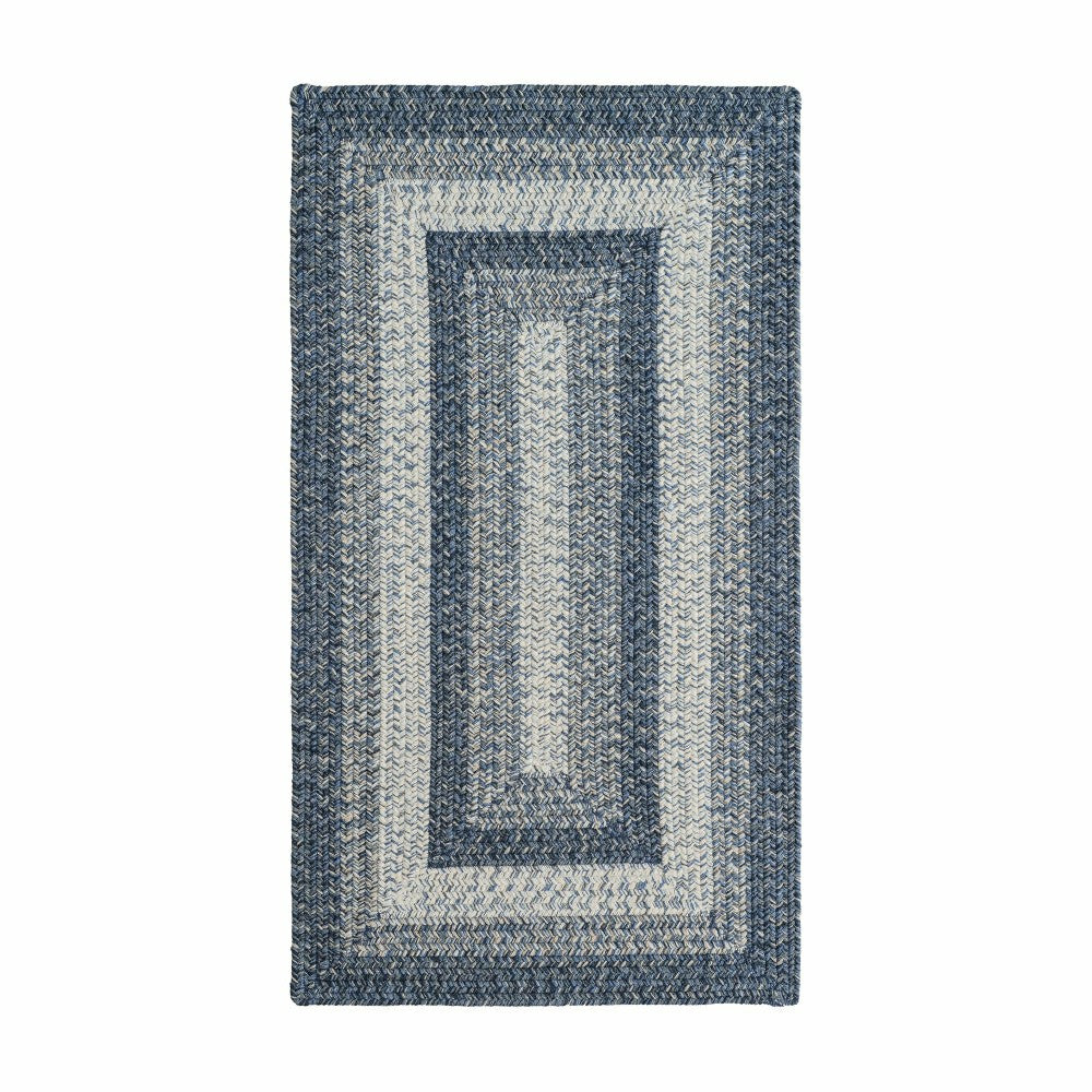 Plow & Hearth Indoor/Outdoor Rectangle Woodridge Braided Polypropylene Rug, 2' x 3'