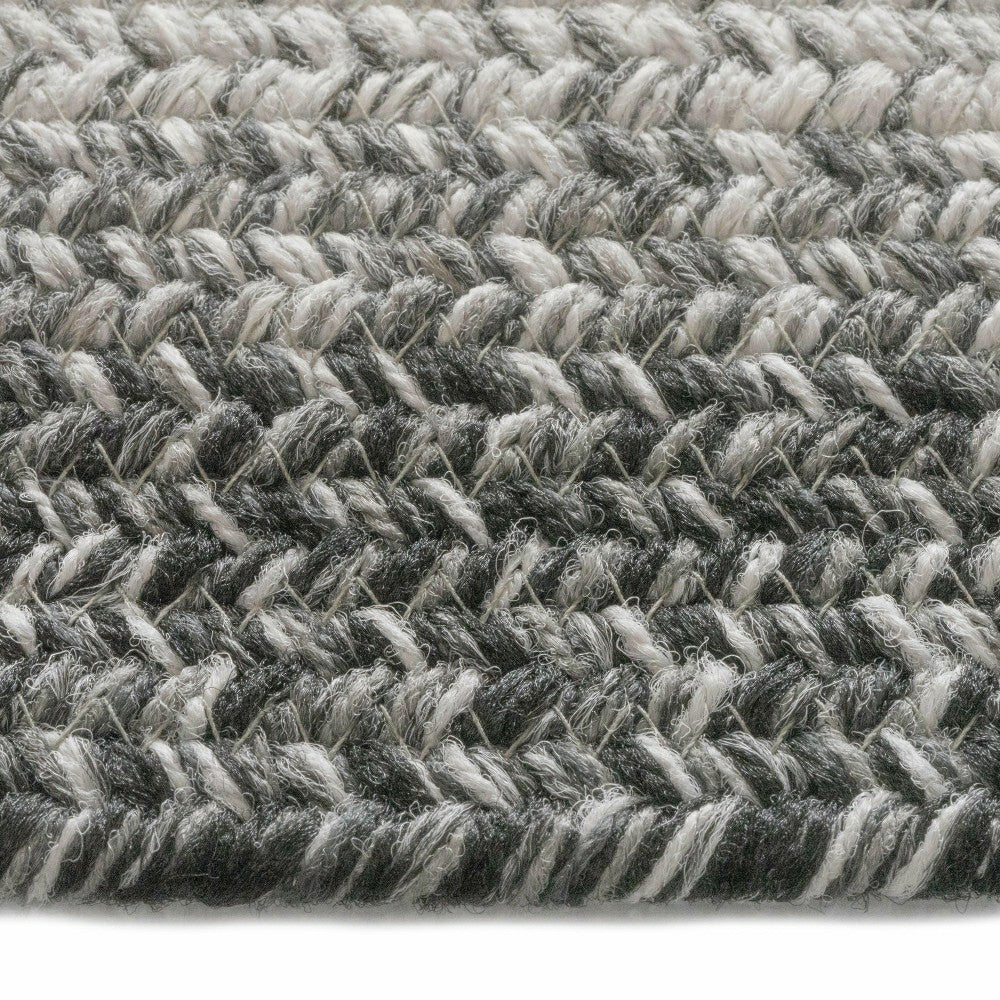 Plow & Hearth Indoor/Outdoor Rectangle Woodridge Braided Polypropylene Rug, 2' x 3'