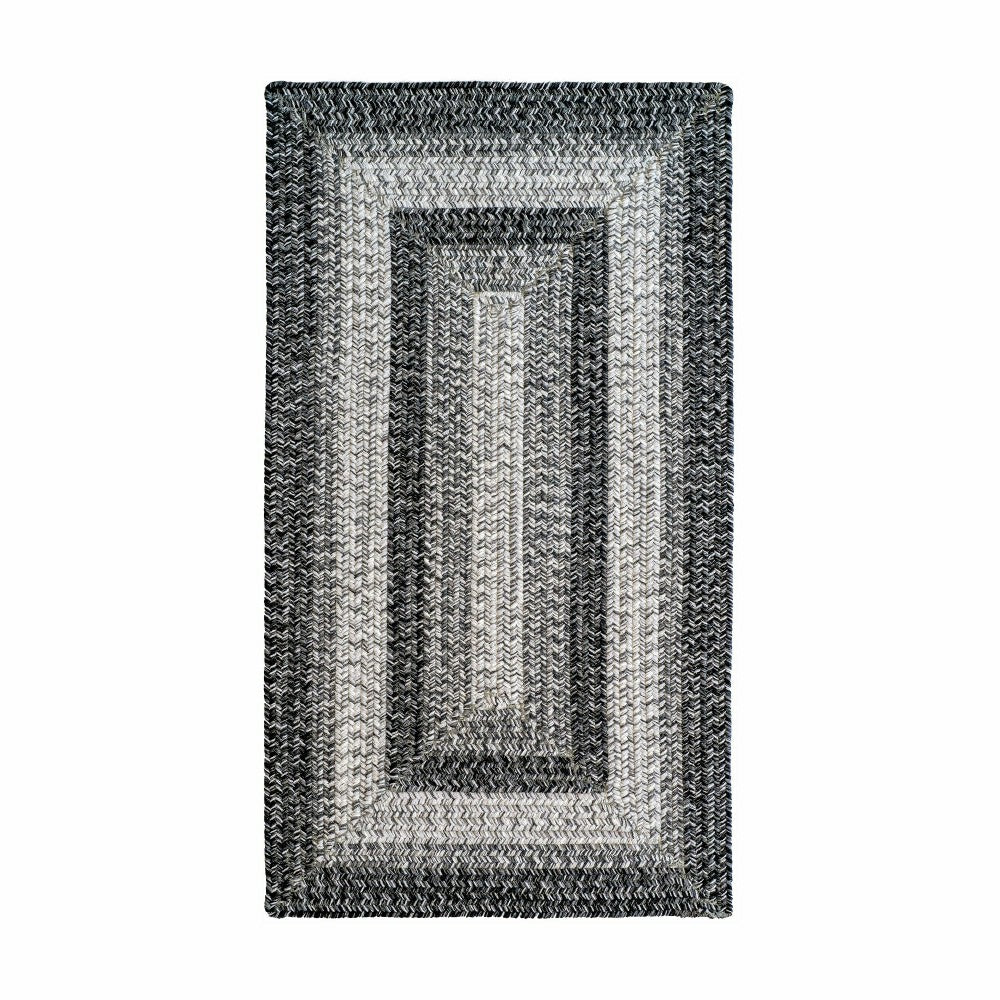 Plow & Hearth Indoor/Outdoor Rectangle Woodridge Braided Polypropylene Rug, 2' x 3'