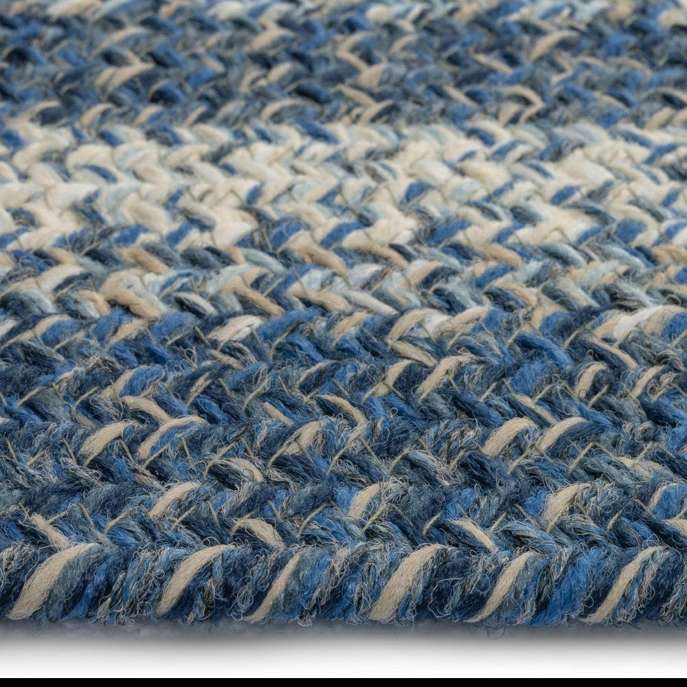 Plow & Hearth Indoor/Outdoor Oval Woodridge Braided Polypropylene Rug, 5' x 8'