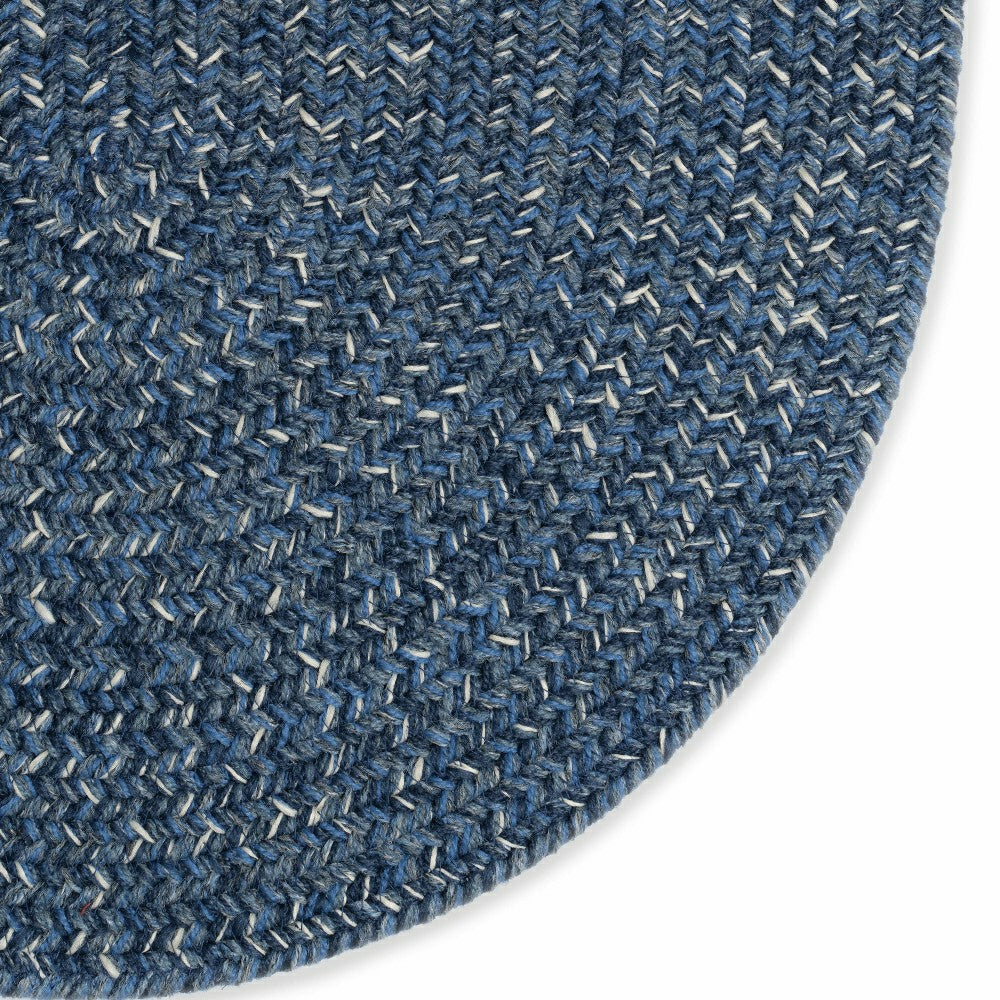 Plow & Hearth Indoor/Outdoor Oval Pine Creek Braided Polypropylene Rug, 2'7" x 9' Ru