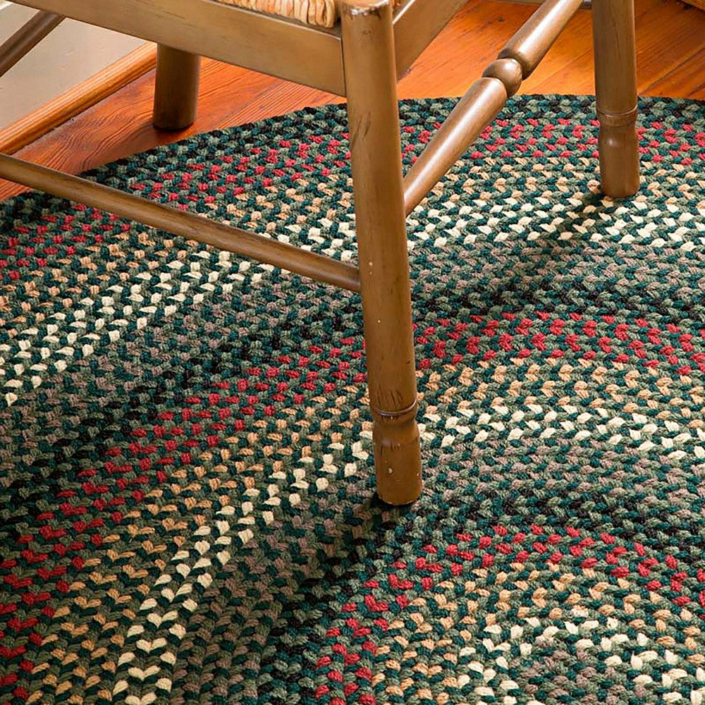 Plow & Hearth Braided Polypro Roanoke Rug 8x11