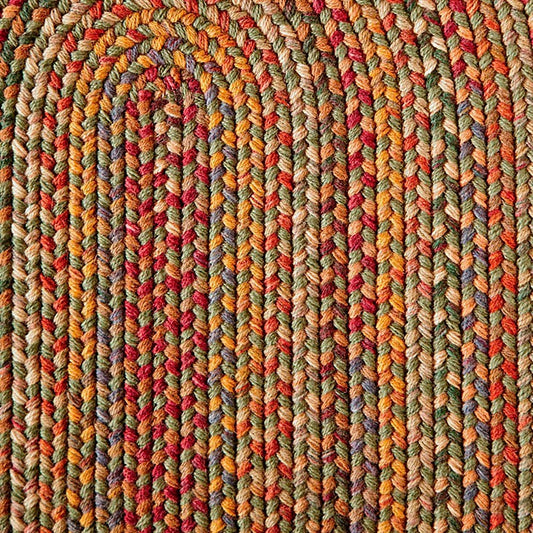 Plow & Hearth Blue Ridge Wool Braided Rug, 3' x 5'
