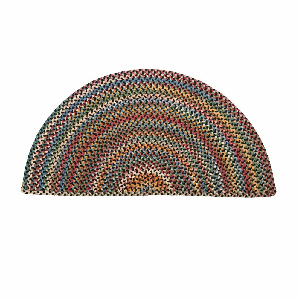 Plow & Hearth Blue Ridge Wool Braided Rug, 3' x 5'