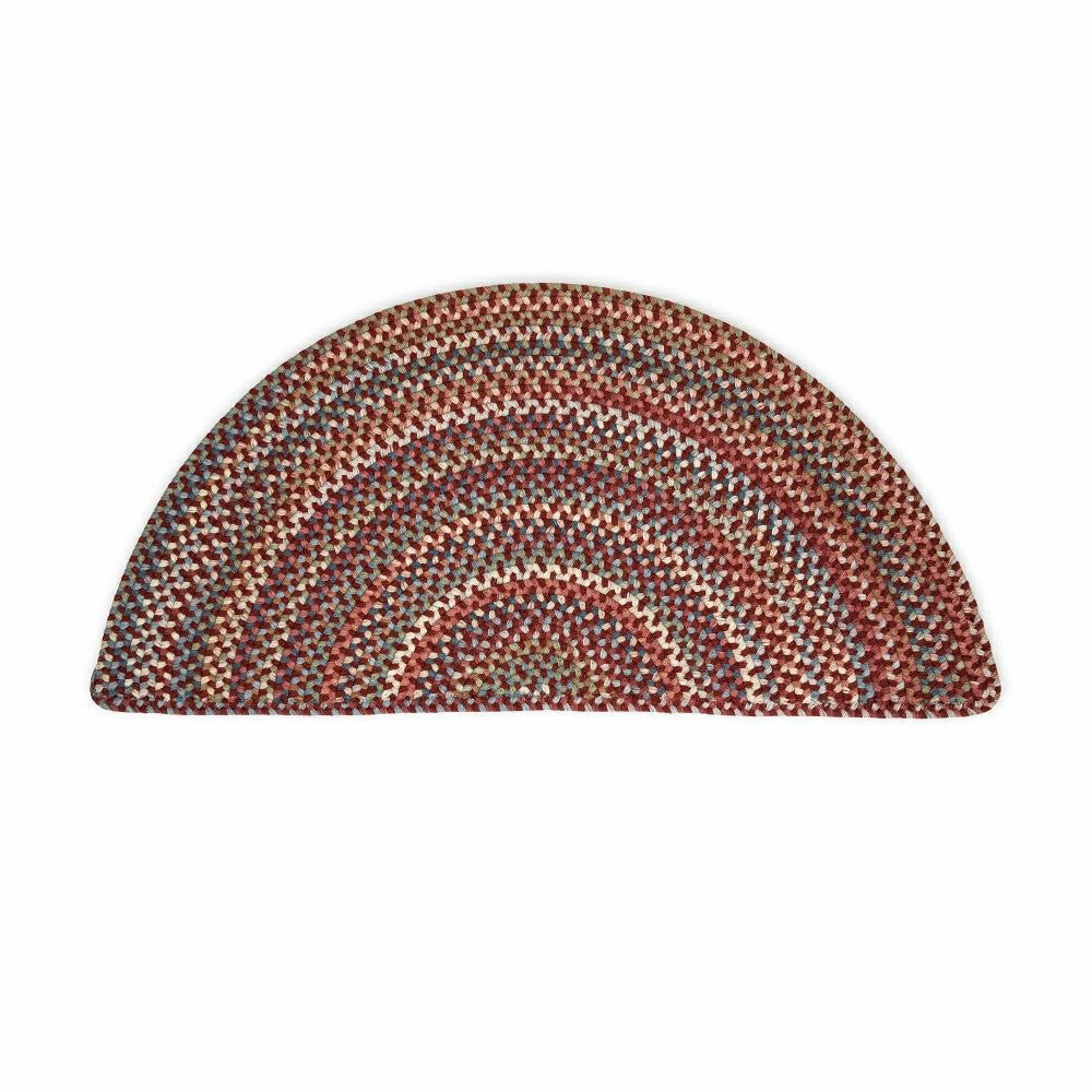 Plow & Hearth Blue Ridge Wool Braided Rug, 3' x 5'