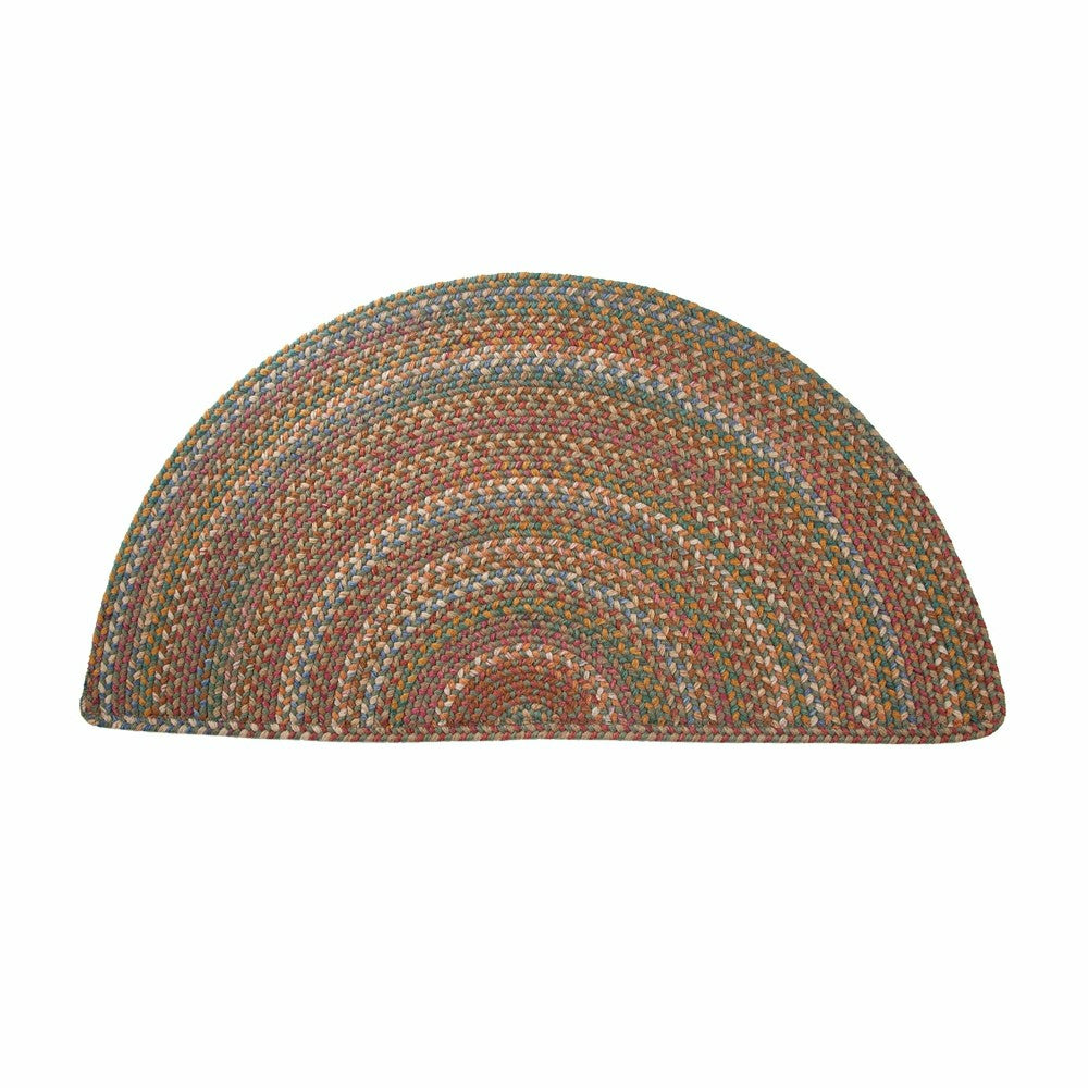 Plow & Hearth Blue Ridge Wool Braided Rug, 3' x 5'