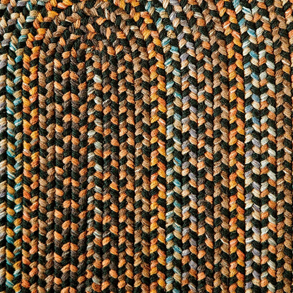 Plow & Hearth Blue Ridge Wool Braided Rug, 3' x 5'