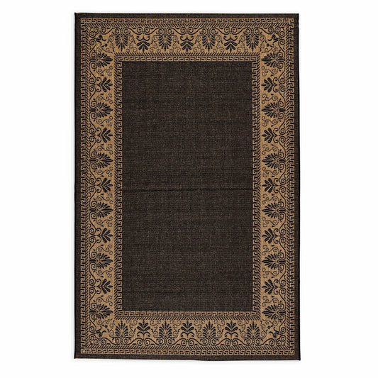 Plow & Hearth Veranda Border Indoor/Outdoor Rug, 2' x 3'7"