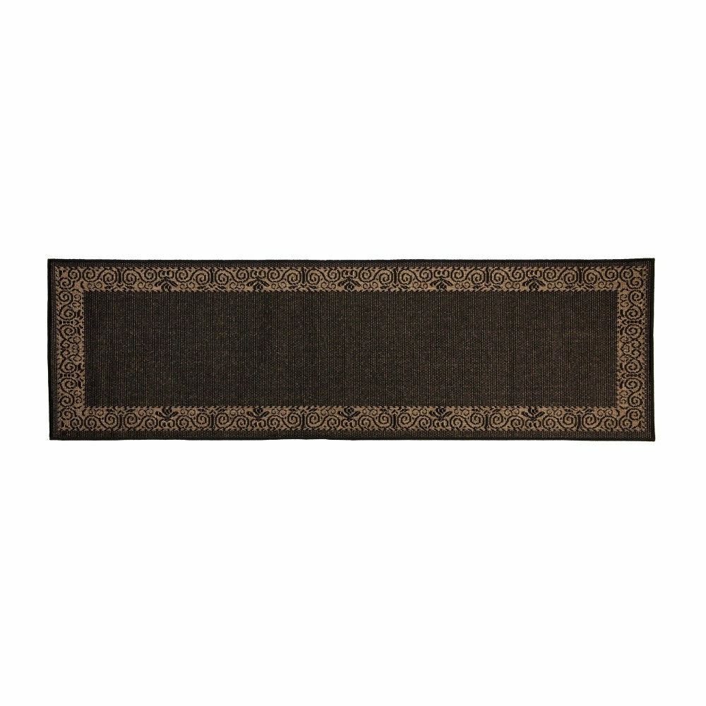 Plow & Hearth Veranda Border Indoor/Outdoor Rug, 2' x 3'7"