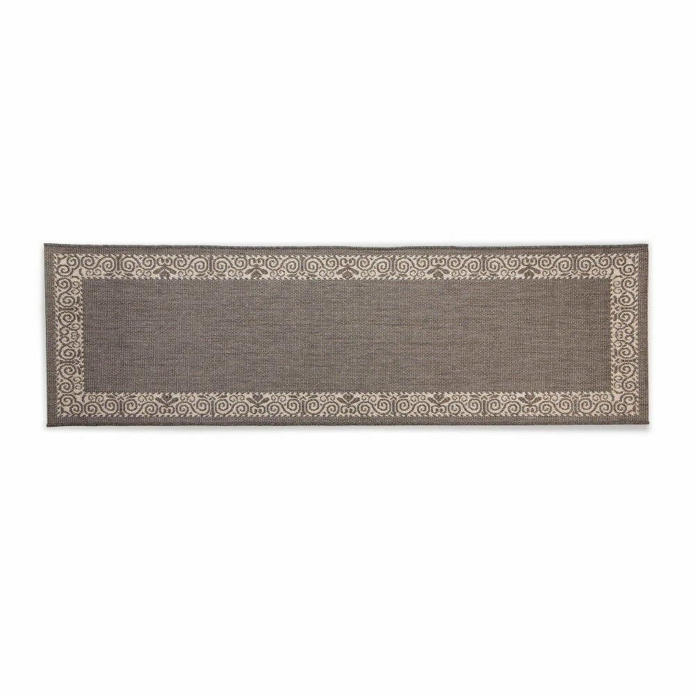 Plow & Hearth Veranda Border Indoor/Outdoor Rug, 2' x 3'7"