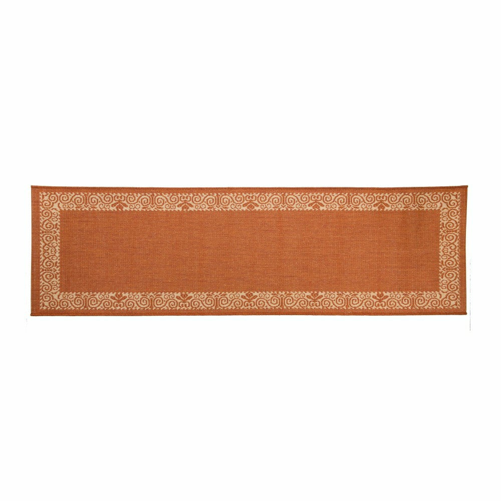 Plow & Hearth Veranda Border Indoor/Outdoor Rug, 2' x 3'7"