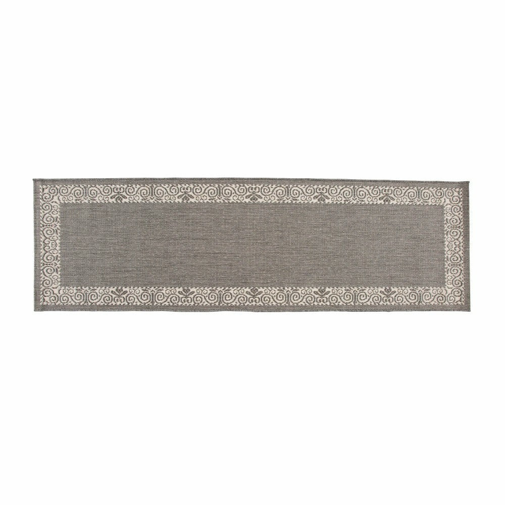 Plow & Hearth Veranda Border Indoor/Outdoor Rug, 2' x 3'7"