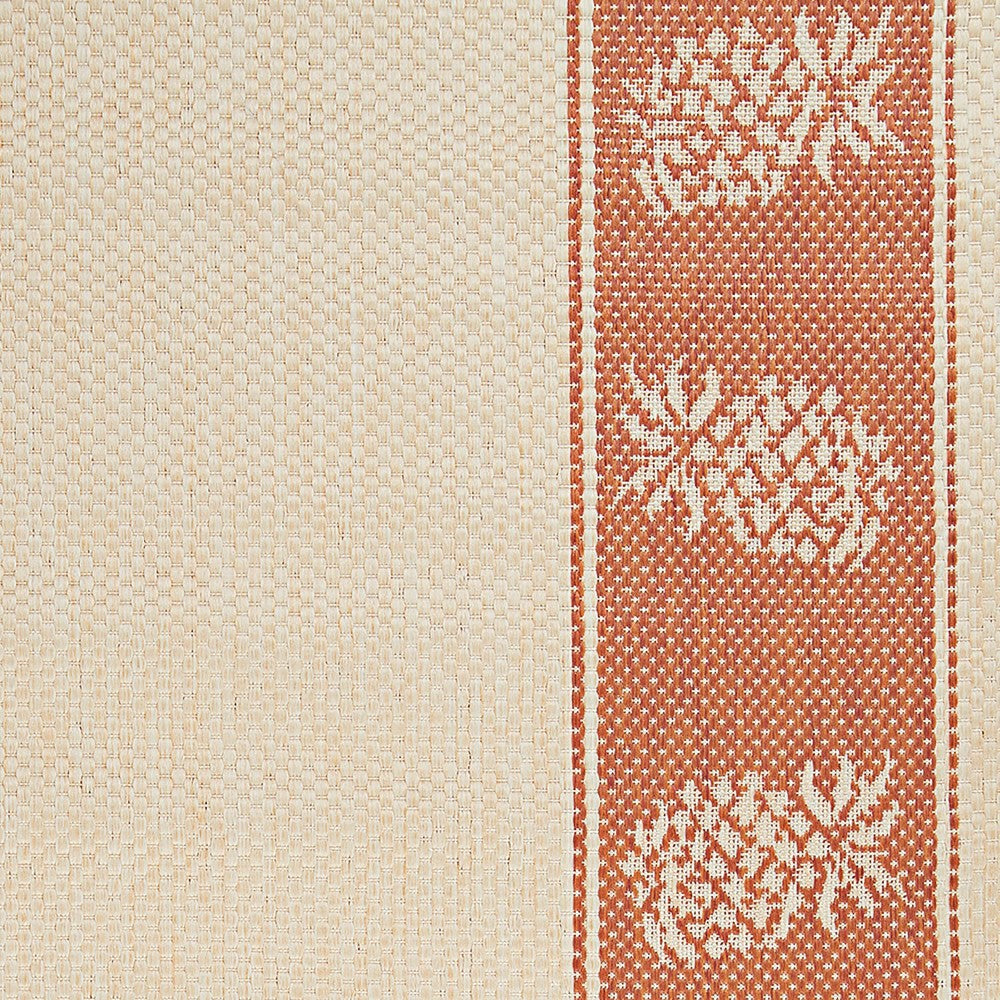 Plow & Hearth Veranda Border Indoor/Outdoor Rug, 2' x 3'7"