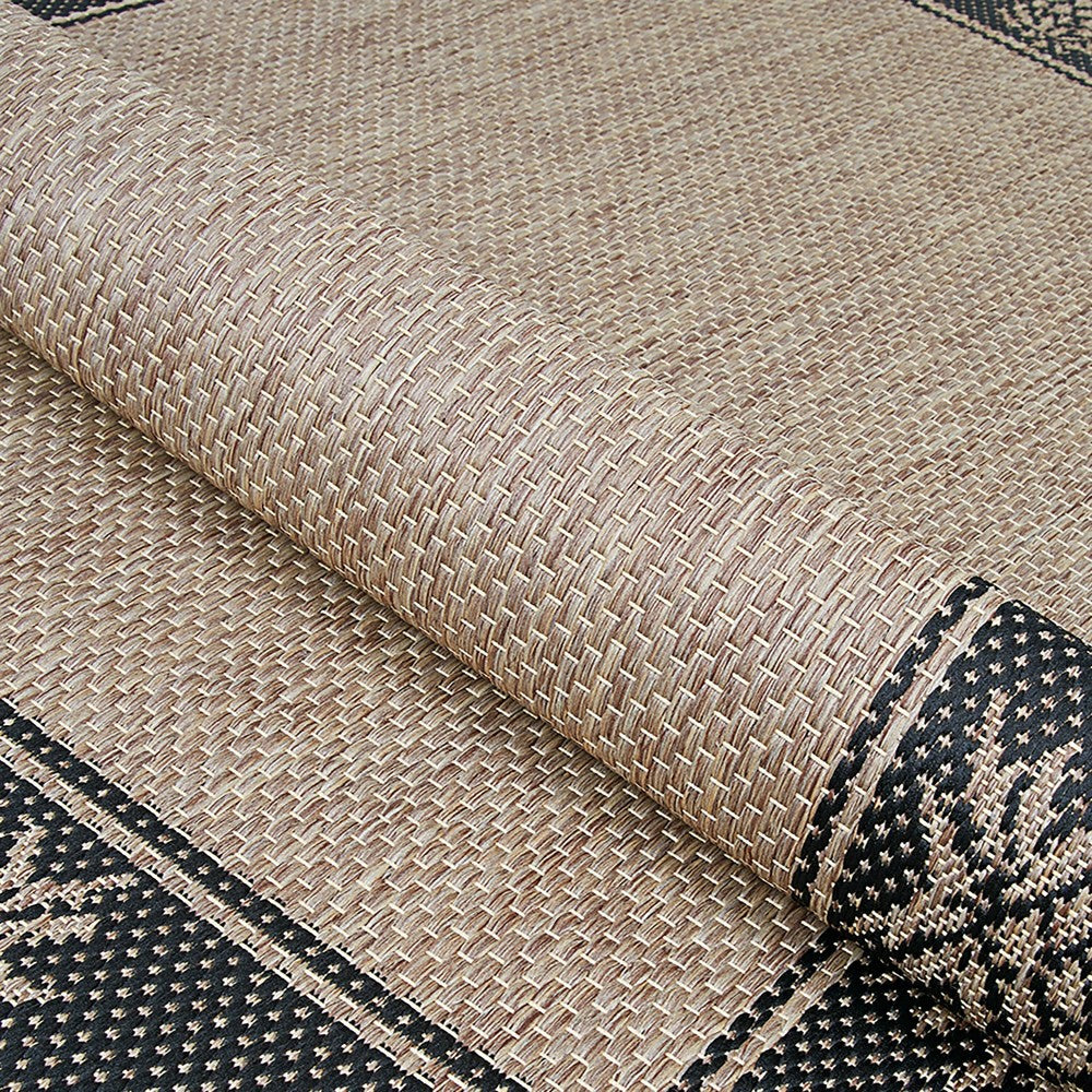 Plow & Hearth Veranda Border Indoor/Outdoor Rug, 2' x 3'7"