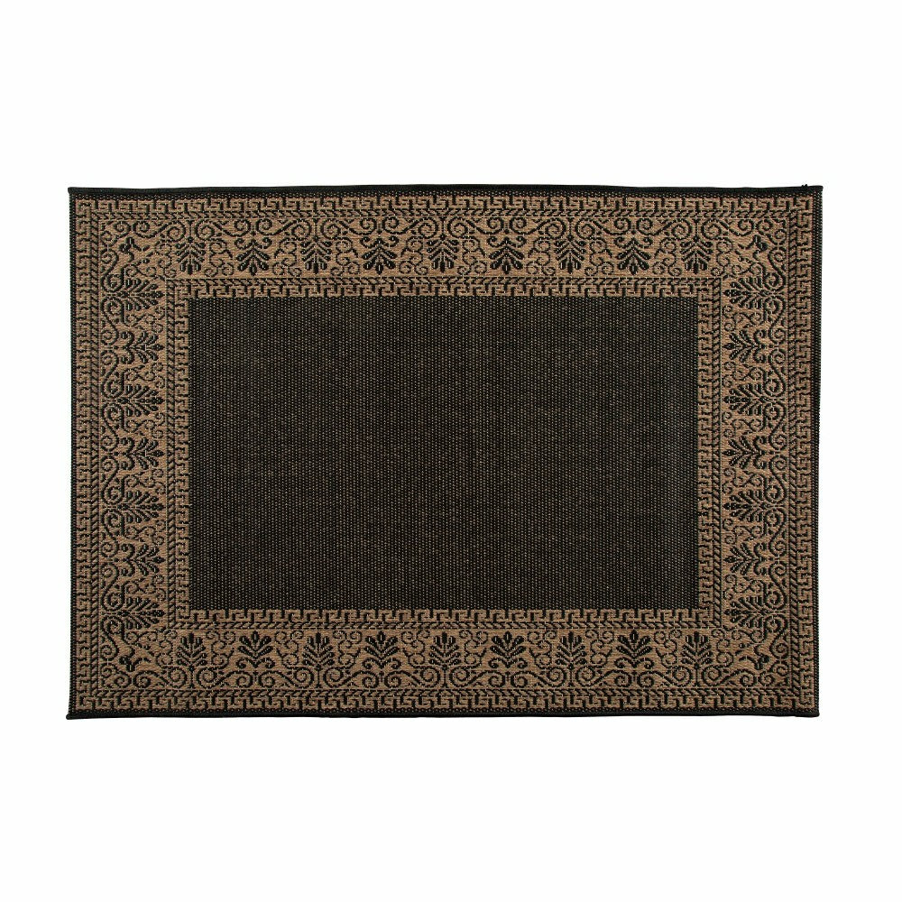 Plow & Hearth Veranda Border Indoor/Outdoor Rug, 2' x 3'7"