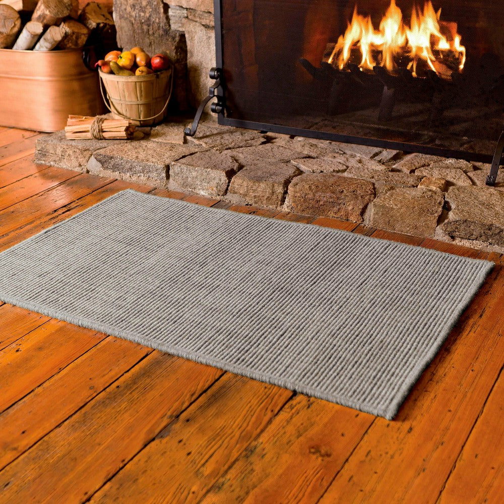 Plow & Hearth Wool Blend Dalton Rug, 2' x 3'6"