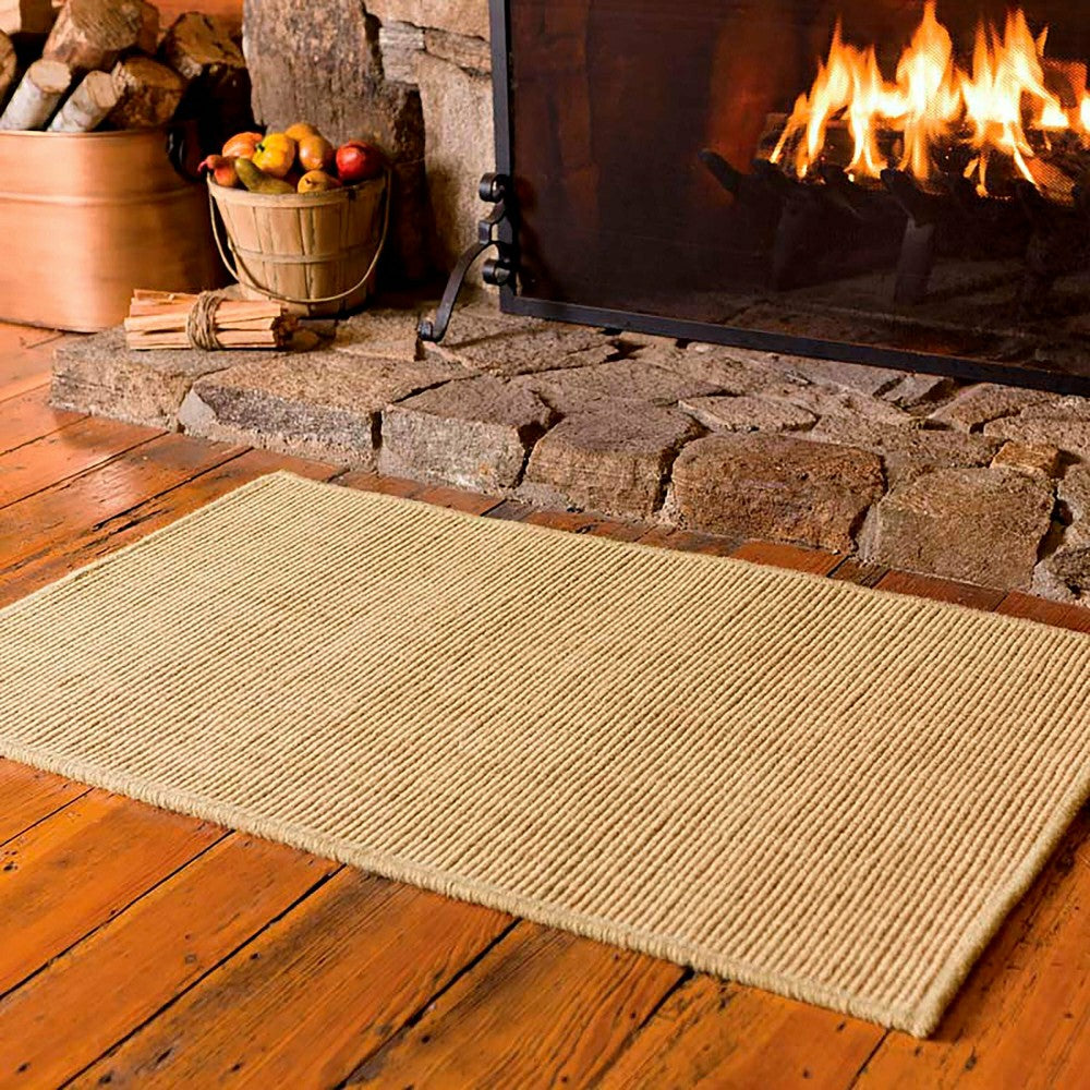 Plow & Hearth Wool Blend Dalton Rug, 2' x 3'6"