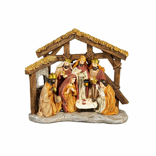 Plow & Hearth Nativity Table Décor Nativity Resin, 8.5"L