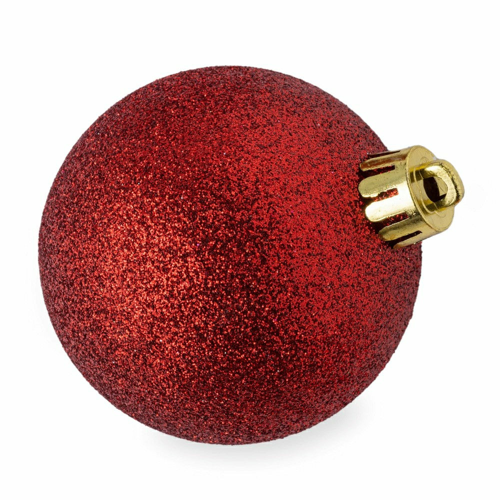 Plow & Hearth Red/Green Shatterproof Christmas Tree Ornaments, 33 pc.
