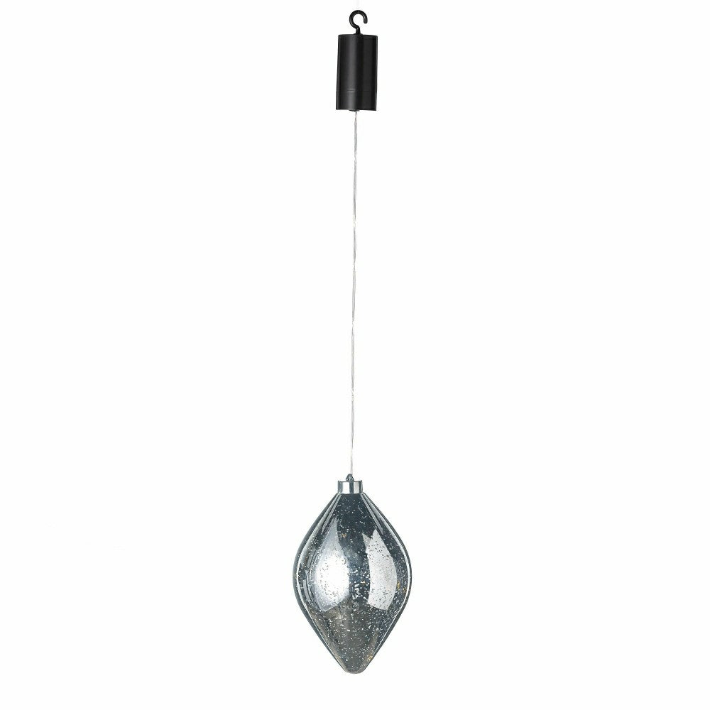 Plow & Hearth Indoor/Outdoor Shatterproof Holiday Lighted Hanging Ornament