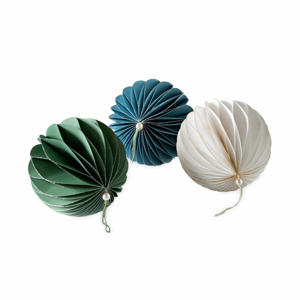 Plow & Hearth Paper Globe Ornament