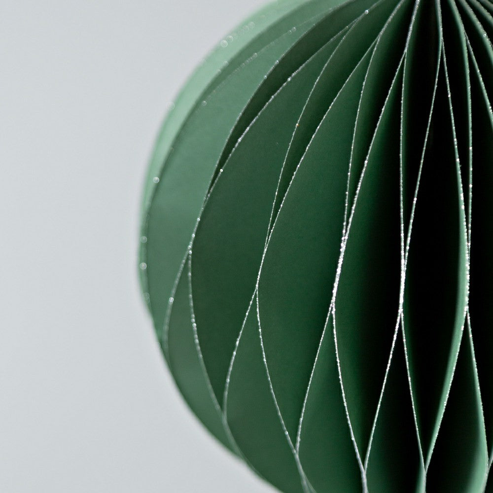 Plow & Hearth Paper Globe Ornament