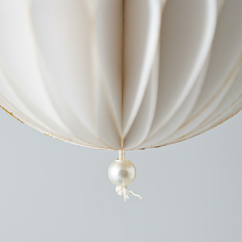 Plow & Hearth Paper Globe Ornament
